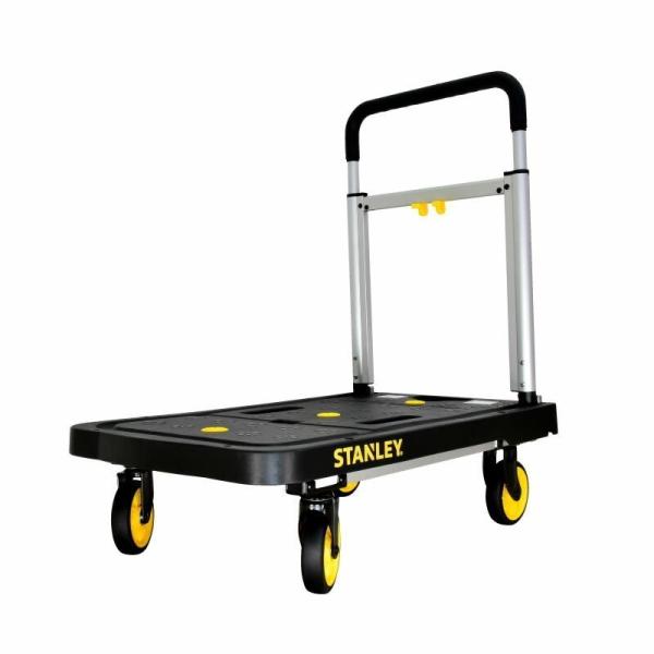 STANLEY/スタンレー プラットホームトラック 前輪駆動 折りたたみ式台車 耐荷重120kg S...