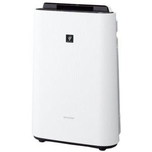 【あすつく　平日13時まで】シャープ SHARP 加湿空気清浄機 ホワイト KC-50TH4-W(KC50TH4W)【花粉対策/ほこり/乾燥対策/プレゼント】