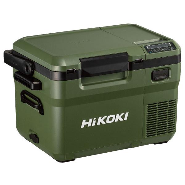 【あすつく】HiKOKI（ハイコーキ）18V コードレス冷温庫 フォレストグリーン UL18DD(X...