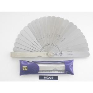 DIA JIS規格すきまゲージ100A25 （株）永井ゲージ製作所