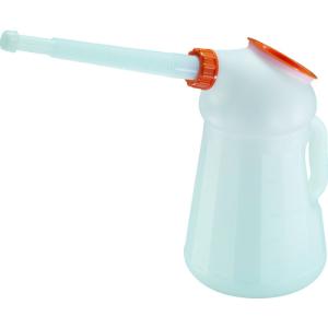 TRUSCO オイルジョッキ ピノッキオ3L ノズル 本体蓋付 網付 PN-3