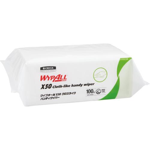 クレシア　ワイプオール　Ｘ５０　クロスライク　ハンディワイパー（薄手） (60525) (208-5...