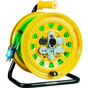 ハタヤ 温度センサー付コードリール 単相100V 20m アース 