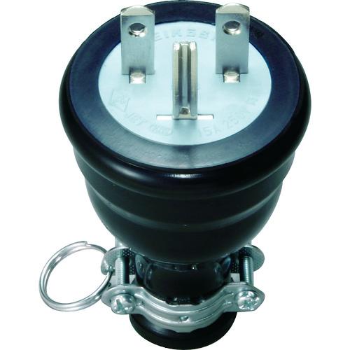 明工　防水プラグ接地２Ｐ （株）明工社 (ME2546-N) (309-9857)