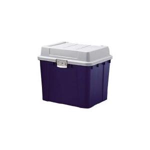 ＩＲＩＳ　多目的屋外収納　密閉バックルストッカー５４８×４７０×４９８　青 アイリスオーヤマ（株） ...