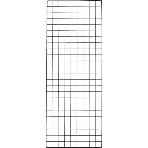 (直送品　代引不可)ＴＲＵＳＣＯ　棚用ディスプレイネット　金具付　４５０Ｘ１２００　黒 トラスコ中山...