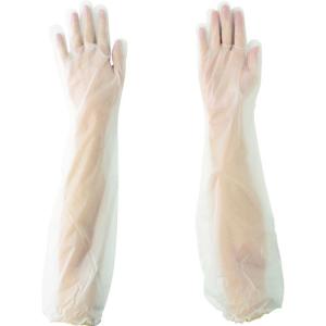 エステー　ＮＯ９４４ポリエチレン使い切り手袋ロングタイプ半透明　（３０枚入） (NO944C) (397-9067)