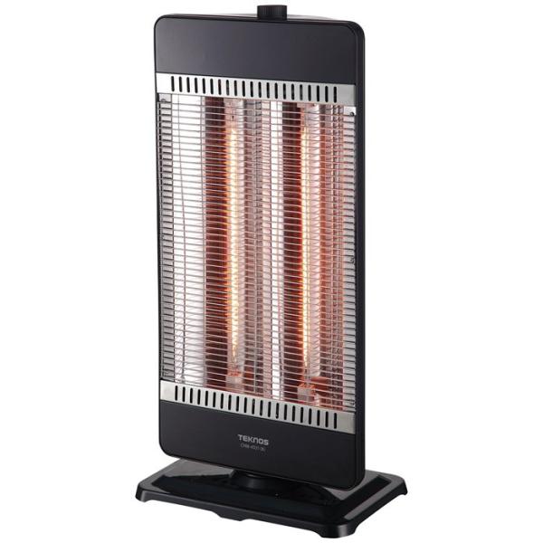 テクノス TEKNOS カーボンヒーター 2灯 CHM-4532(K) ブラック (CHM4532K...