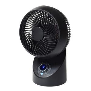 TEKNOS 千住 DCモーター360度3D首振りサーキュレーター　ブラック　SAK-340DC