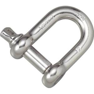 TRUSCO ネジシャックル ステンレス製 8mm トラスコ中山（株） (TNS-8) (274-9858)