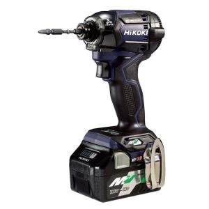 【あすつく　平日13時まで　限定特価！】HiKOKI(旧日立工機) 36Vコードレスインパクトドライバ　ディープオーシャンブルー WH36DC(2XPDS)