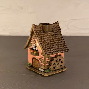 キャンドルハウス リトアニア 陶器 キャンドルホルダー キャンドル 家