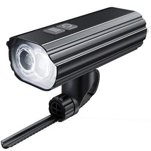 Elekin 自転車ライト 1800ルーメン USB充電式 5200mAh長時間連続点灯 ロードバイクライト LEDヘッドライト 4モード IPX5