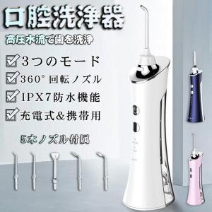 口腔洗浄器 ジェットウォッシャー 歯垢除去 電動