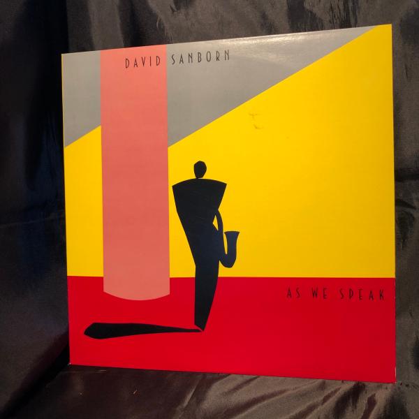 David Sanborn / As We Speak  LP Warner Bros. Recor...