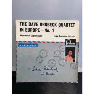 THE DAVE BRUBECK QUARTET IN EUROPE-NO.1 7inch　FONTANA｜tatsureco