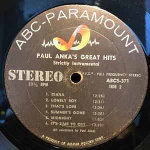 Paul Anka / Paul Ankas ...の詳細画像4