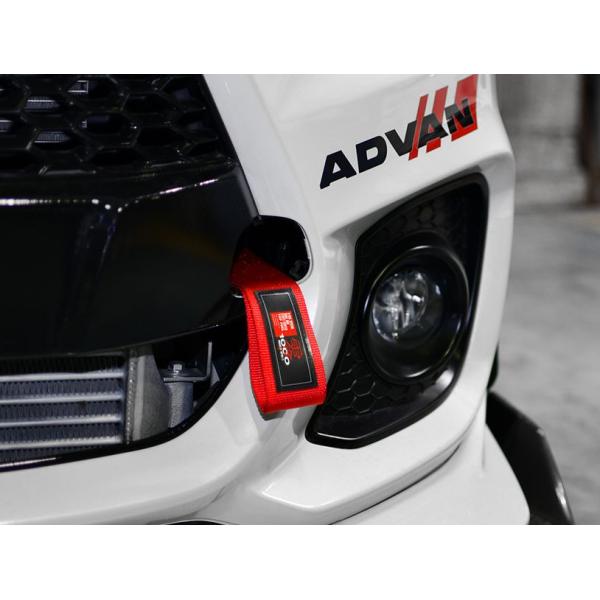 ZERO-1000 トーイングストラップ 汎用 704-TS021 牽引ベルト レッド or ブラッ...