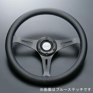 カーボン ステアリング280 車用 ハンドル ブラック カーボン調 28cm