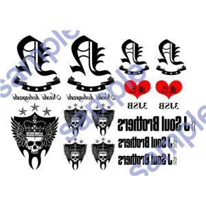 三代目JSB 山下健二郎 タトゥーシール Bタイプ : タトゥーシール