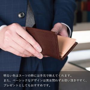 名刺入れ メンズ 本革 名入れ 50枚収納 大...の詳細画像4