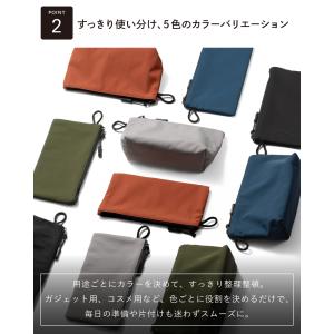 ポーチ 小物入れ 単品 ちょうどいい マチなし...の詳細画像3