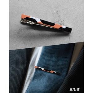 ネクタイピン 粋 プリントデザイン 柄 メンズ...の詳細画像5