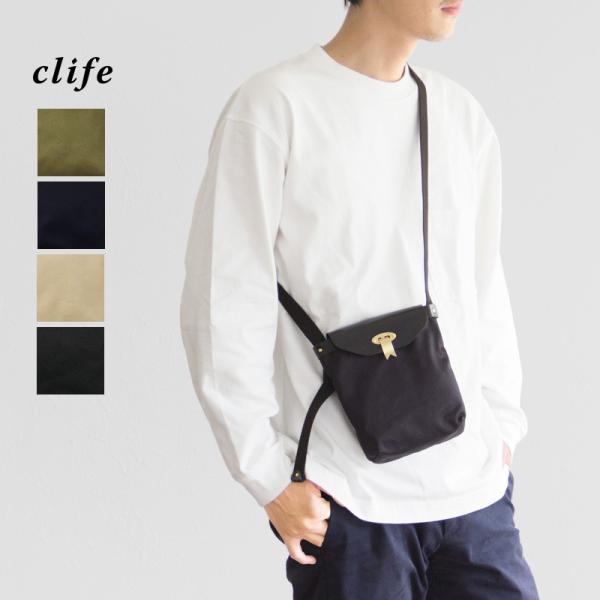 ショルダーバッグ ミニショルダー サコッシュ ポーチ clife クリフ wind ウィンド  ギフ...