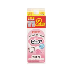 ピジョン 赤ちゃん 洗たく用 洗剤 植物性 無添加 無着色 無香料 無漂白剤 無リン 無蛍光剤 2回分 1440mL 詰め替え Pigeon｜tawa-store