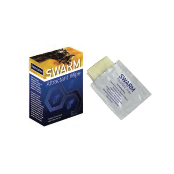分蜂群誘引剤 SWARM Attractant Wipe