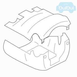 34341FL040VH 【スバル純正品】カバーアッセンブリ コラム XV フォレスター Colum...