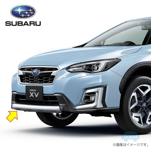 57734FL000【STI-スバル】フロントバンパーガード(シルバー塗装) XV(GT) C型D型...