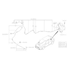86655FG320【スバル純正】ホース アセンブリ インタ クーラ フロント ※補修用部品【SUB...