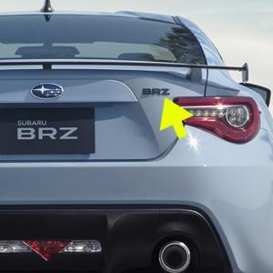 93079CA080【STI-スバル】リアレターマーク「BRZ」ブラック BRZ(ZC)F型STI ...