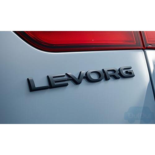93079VA350【スバル純正】LEVORGリヤオーナメント/レターマーク(ラスターブラック)　レ...