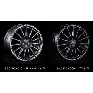 【STI-スバル】フォレスター(SJ)/ BRZ(ZC)/IMPREZA 4Door(GJ)等用17インチホイール単品(1本)(SG217CA010ガンメタリック/SG217CA020ブラック)｜taxnerima