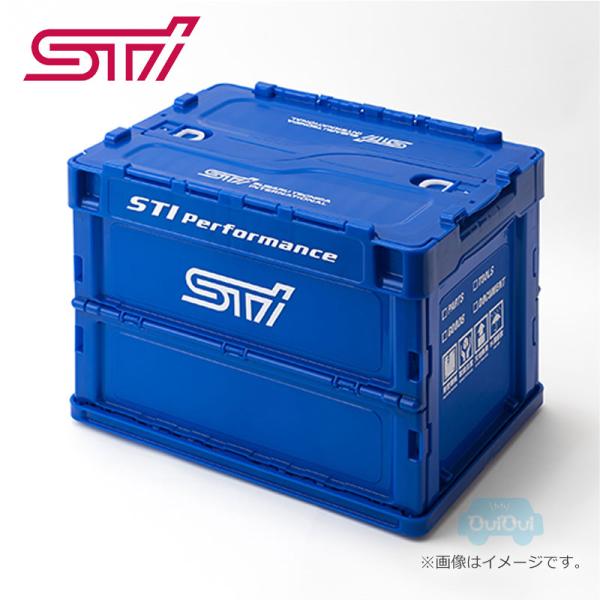 STSG22100220【スバル公式】STI折りたたみコンテナS WR BLUE ver.【SUBA...