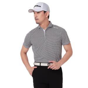 テーラーメイド ゴルフ T-ICE ヘックスボックス グラフィック S/S ポロ / ホワイト / TL393 / M19519｜taylormadegolf