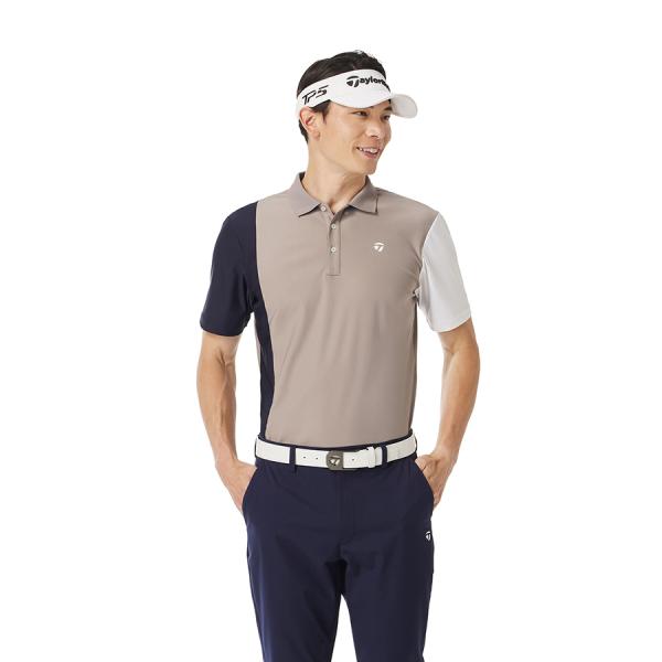 テーラーメイド ゴルフ カラーブロック S/S ポロ / アシッドブラウン / UN965 / M2...
