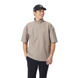 テーラーメイド ゴルフ マルチファンクショナル S/S ハーフジップ / アシッドブラウン / TL627 / M20658