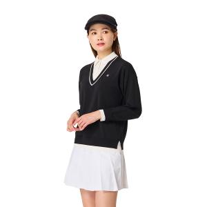 テーラーメイド ゴルフ 【Ws】フェイクレイヤード L/S セーター / ブラック / TO077 / M54019