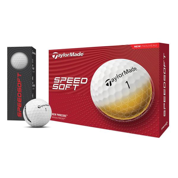 テーラーメイド ゴルフ スピードソフト ボール / ホワイト