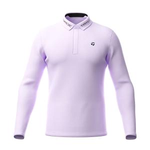 テーラーメイド ゴルフ ツアーTM シック L/S ポロ / ラベンダー / TL071 / U21479｜taylormadegolf