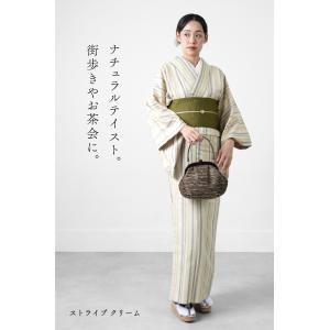 洗える着物 袷 着物 お仕立て上がり レディー...の詳細画像2