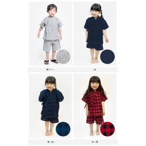 甚平 キッズ 子供 ベビー 男の子 女の子 お...の詳細画像3