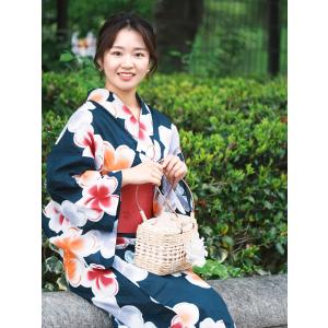 かごバッグ 浴衣 生成り 巾着 チャーム付き ...の詳細画像3