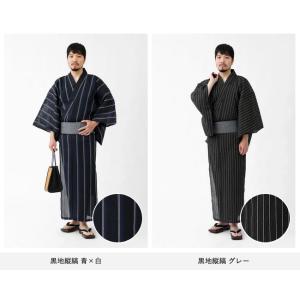 メンズ 浴衣 セット 定番 しじら織り 久留米...の詳細画像4