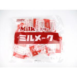大島食品工業 ミルメーク コーヒー 粉末 (5g×40)  送料無料 ストロー付き 給食