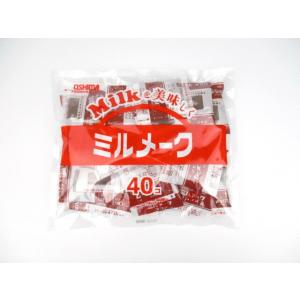 大島食品工業 ミルメーク ココア 顆粒 (8g×40)  送料無料 ストロー付き 給食｜tbeikoku