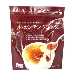 イナショク ル・カンテンウルトラ 500g 粉末寒天 寒天パウダー 伊那食品工業 業務用寒天 製菓材料 ゼリー材料 和菓子材料 大容量寒天